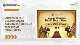 Jadwal Bersih Desa/Rasulan Kalurahan Dengok 2026 Resmi Diumumkan